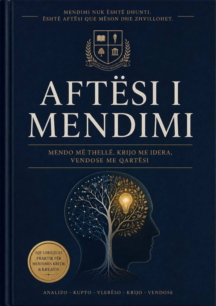 Kopertina e librit Aftësitë e Mendimit