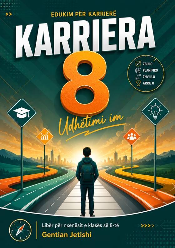 Kopertina e librit Karriera 8 – Udhëtimi Im
