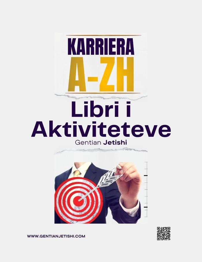 Kopertina e librit Karriera A–Zh: Libri i Aktiviteteve